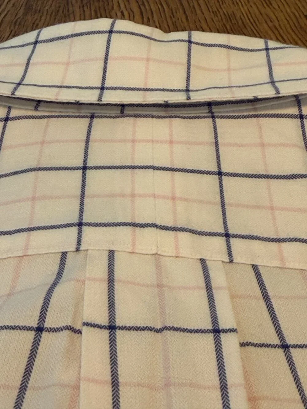 Polo Ralph Lauren Men's Plaid Dress Shirt - Medium, White/Blue/Pink